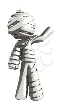 Mummy or Personal Injury Concept Waving