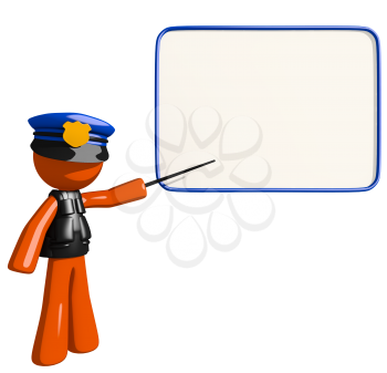 Orange Man police officer  Seminar 