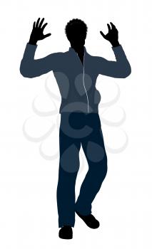 Royalty Free Clipart Image of a Man