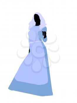 Royalty Free Clipart Image of a Biblical Woman