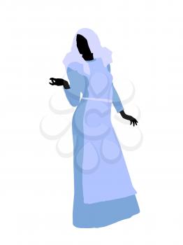 Royalty Free Clipart Image of a Biblical Woman
