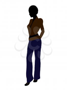 Royalty Free Clipart Image of a Woman
