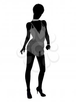Royalty Free Clipart Image of a Dancer