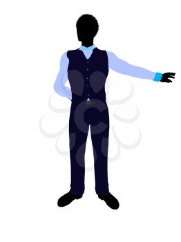 Royalty Free Clipart Image of a Businessman