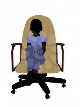 Royalty of a Boy in a Chair