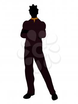 Royalty Free Clipart Image of a Young Woman