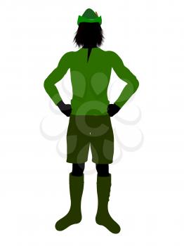 Royalty Free Clipart Image of Peter Pan
