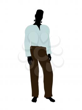 Royalty Free Clipart Image of Frankenstein
