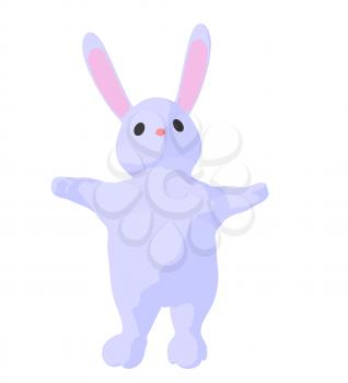 Royalty Free Clipart Image of a Bunny