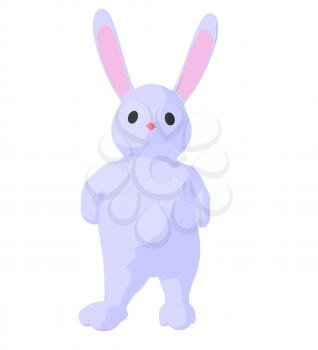 Royalty Free Clipart Image of a Bunny