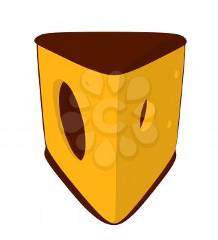 3d, wedge, wedges, cheese, cheeses, piece, pieces, food, chunk, chunks, slice, slices, swiss