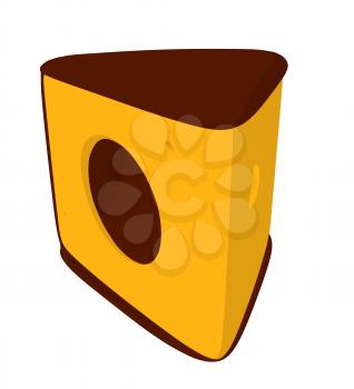 3d, wedge, wedges, cheese, cheeses, piece, pieces, food, chunk, chunks, slice, slices, swiss