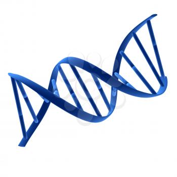 Royalty Free Clipart Image of a DNA Strand