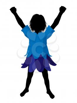 Royalty Free Clipart Image of a Boy Fairy