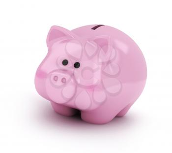 3D Illustration of a Piggy Bank