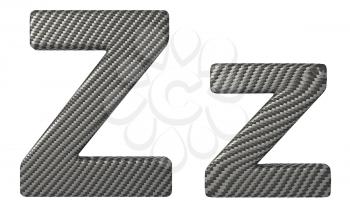 Royalty Free Clipart Image of a Capital and Lowercase Z