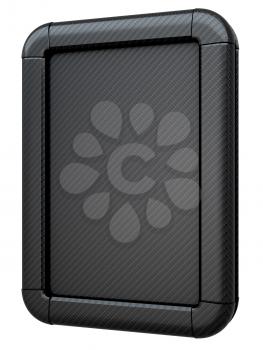 Royalty Free Clipart Image of a Carbon Fiber Billboard