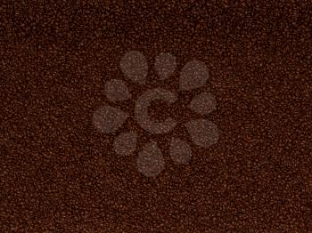 Royalty Free Clipart Image of a Background of Coffee Beans