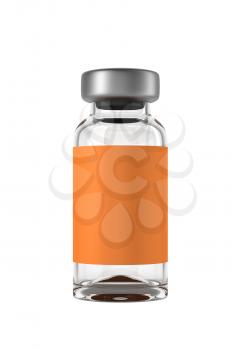 Royalty Free Clipart Image of an Ampoule 