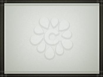 Gray leather background with stitched black border frame. Useful for fashion and business