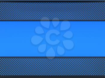 Leather: meshy pattern over blue background. Large resolution