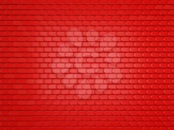 Red Leather stitched background with scales texture. useful for fashion and business