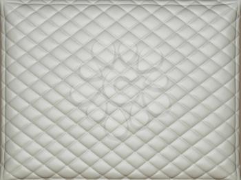Beige leather background with rhombus bumps. High resolution