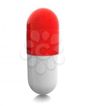 Royalty Free Clipart Image of a Capsule
