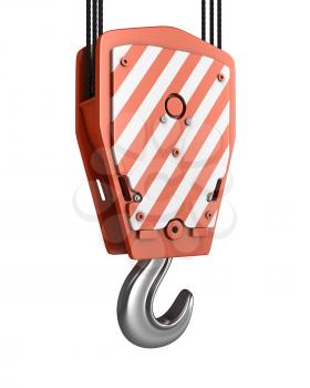 Royalty Free Clipart Image of a Crane Hook
