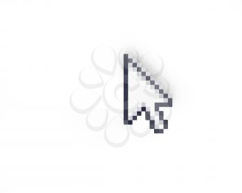 Royalty Free Clipart Image of a Cursor