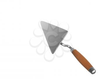 Royalty Free Clipart Image of a Trowel