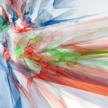 Royalty Free Clipart Image of an Abstract Dynamic Background
