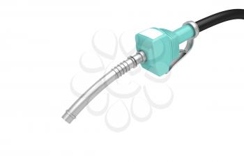 Royalty Free Clipart Image of a Gas Pump Nozzle 