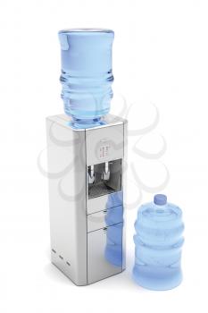 Royalty Free Clipart Image of a Water Dispenser