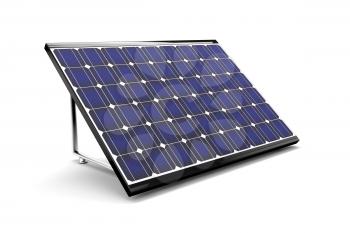 Royalty Free Clipart Image of a Solar Panel