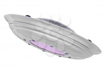 Royalty Free Clipart Image of a UFO