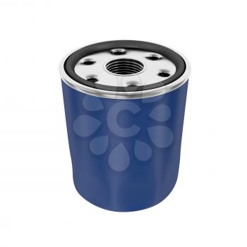 Royalty Free Clipart Image of an Oil Filter