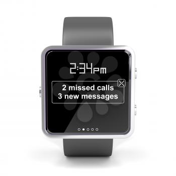 Royalty Free Clipart Image of Smart Watch