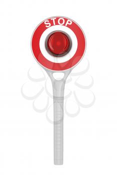 Royalty Free Clipart Image of a Stop Sign