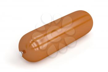 Royalty Free Clipart Image of a Salami