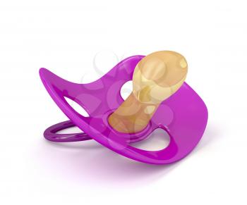 Royalty Free Clipart Image of a Pacifier