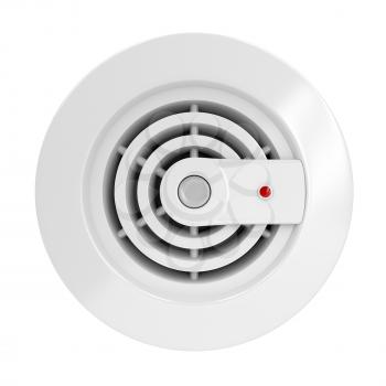 Royalty Free Clipart Image of a Fire Detector