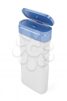 Open plastic bottle, suitable for shampoo, shower gel, lotion and etc.