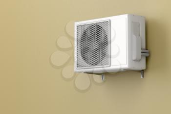 Air conditioner mounted on the wall