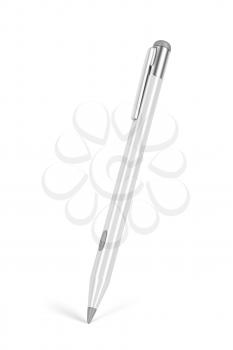 Digital pen for graphic tablet or computer on white background 