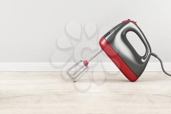 Handheld electric mixer in the kitchen