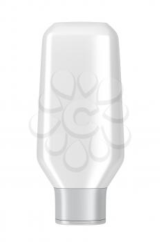 Blank plastic bottle, suitable for shampoo, shower gel, sun cream, body lotion and other liquids