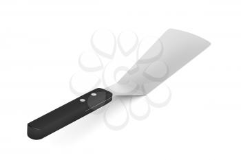 Kitchen spatula on white background