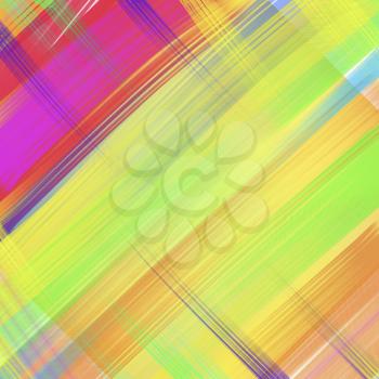 Digital painted abstract art background with many colors