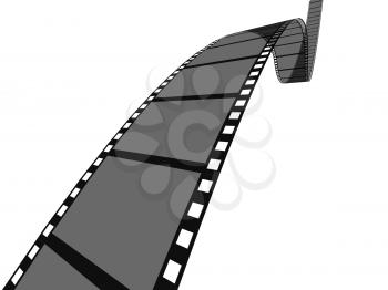 Royalty Free Clipart Image of a Film Strip